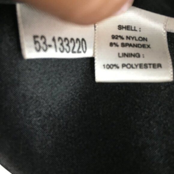 Ann Taylor Black Double Brested Nylon Blend Lined Winter Jacket Size S - Picture 11 of 12
